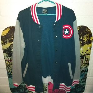 Marvel Captain America sports style jacket
